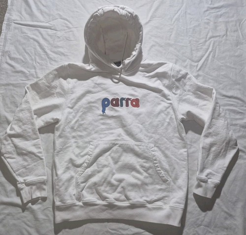 Men parra hoodie white - hoodie,